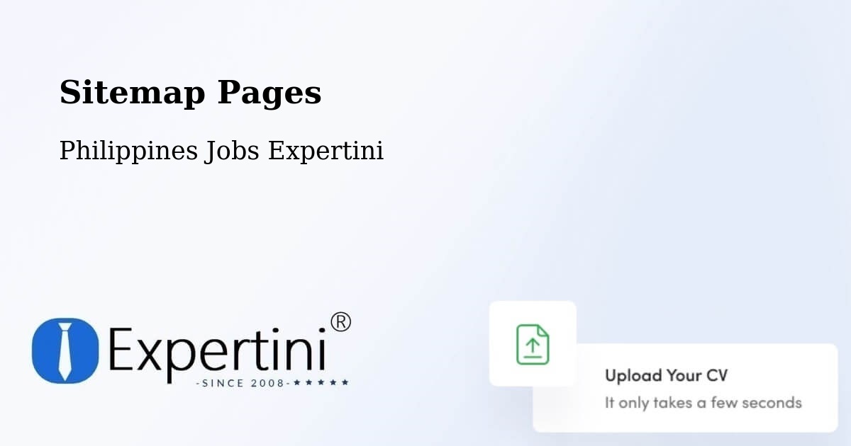 Sitemap Pages - Sangay - Philippines Jobs Expertini