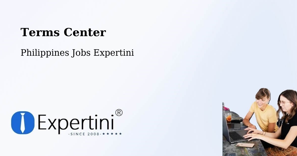 Terms of Service – Sangay - Philippines Jobs Expertini